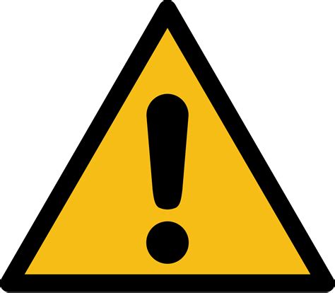 General Warning Sign ISO 7010 Baden Consulting