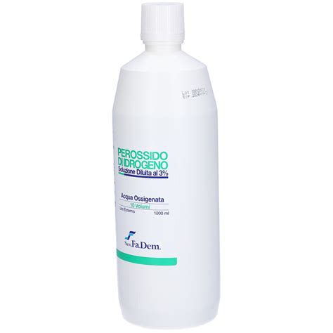 Perossido Di Idrogeno 1000 Ml Redcare