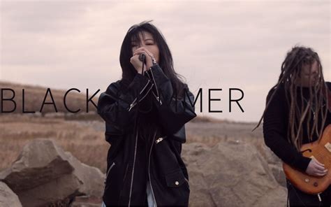 加拿大华人女主唱旋律金属核the Luminary Plot Black Summer Official Music Video哔哩