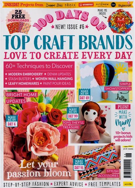 Days Of Magazine Subscription Buy At Newsstand Co Uk Crafts