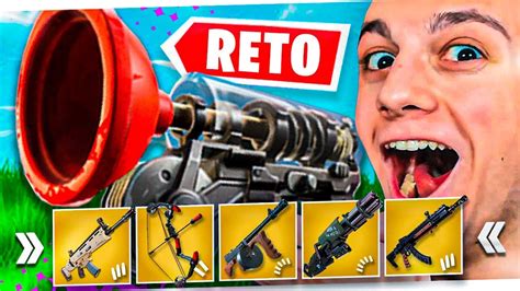 El Reto De Las Armas M Ticas En Fortnite Ampeterby Youtube