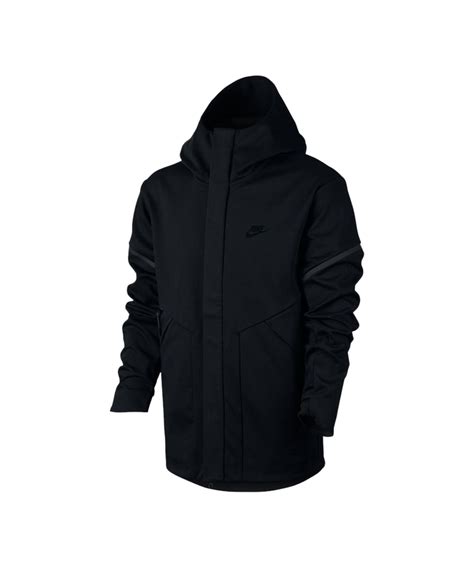 Nike Tech Fleece Windrunner Jacke Schwarz F010 Lifestyle Freizeitbekleidung