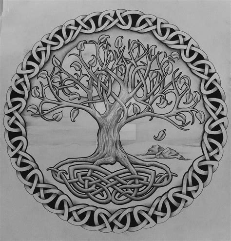 Celtic Tree Tattoos Irish Tattoos Celtic Tree Of Life Tattoo Feminine Tatto Viking Norse