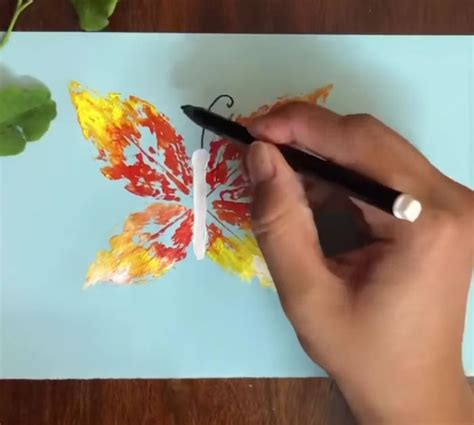 Easy DIY Leaf Painting Technique Tutorial