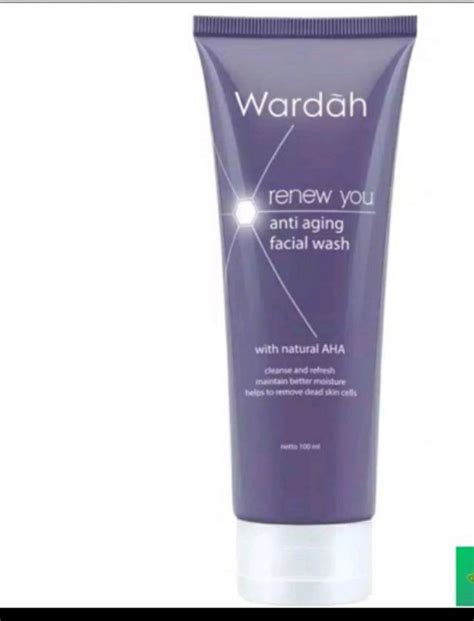 WARDAH Renew You Anti Aging Facial Wash 100 Ml Lazada Indonesia