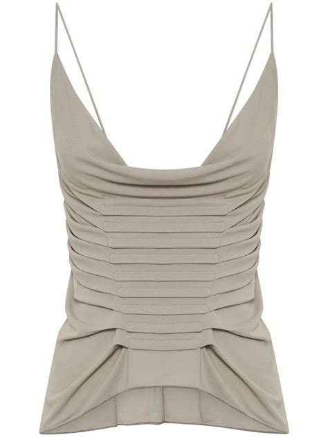 Dion Lee Ventral Bond Tank Top Farfetch In 2024 Dion Lee Fashion