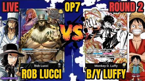 Op Rob Lucci Vs B Y Luffy I Had X Card Left In My Deck One