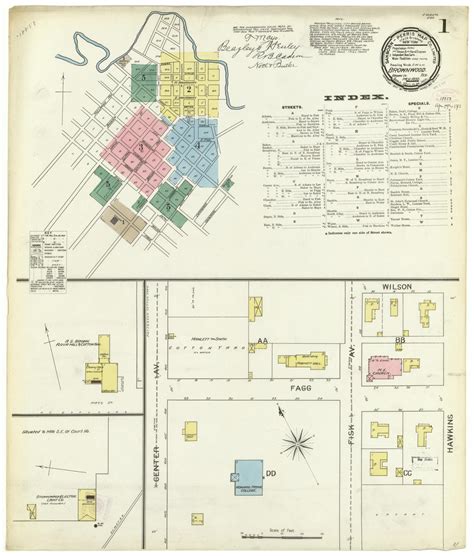 Brownwood 1893 Sheet 1 Side 1 Of 1 The Portal To Texas History