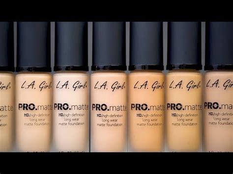 PRO.Matte Foundation | L.A. Girl Cosmetics