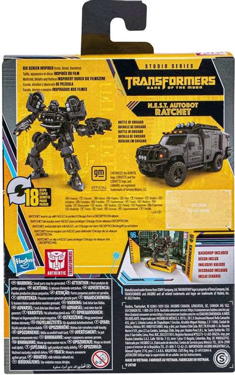 Hasbro Transformers Actiefiguur N E S T Autobot Rat Dark Of The Moon