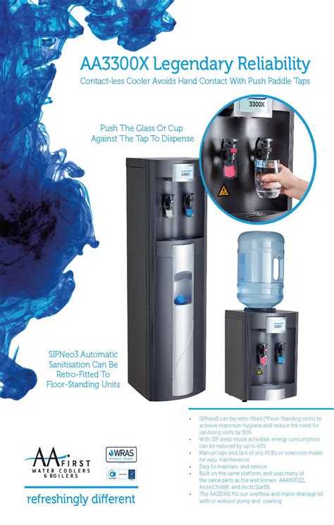 Aa3300 Desktop Chilled Water Cooler Mains Fed Aqualeader Ltd