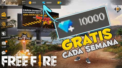 Como Conseguir Ganar Mil Diamantes Gratis Cada Semana En Free