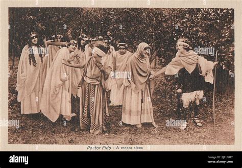 Pastor Fido 009 - Italian silent movie Stock Photo - Alamy