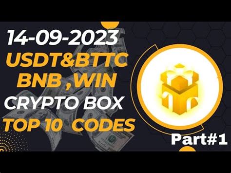 Claim Binance Crypto Box Code Usdt Binance Crypto Box Code Free Today