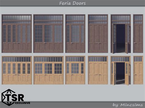 The Sims Resource Feria Doors