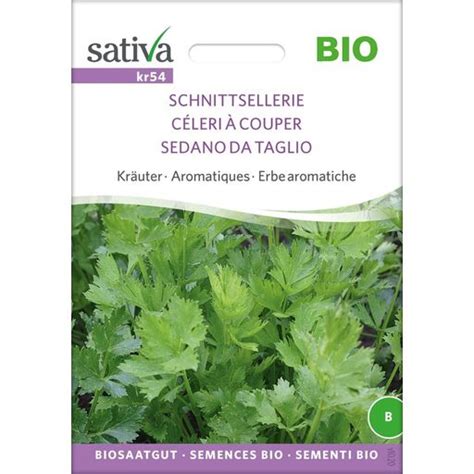 Sativa Bio Kräuter Schnittsellerie 1 Packung Bloomling Deutschland