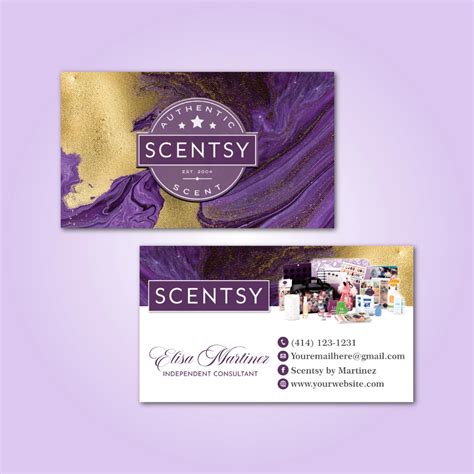 Free Printable Scentsy Business Cards | FREE Printable Hub