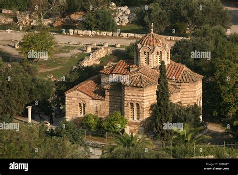 La Iglesia Bizantina De Los Santos Ap Stoles Solakis En El Gora De