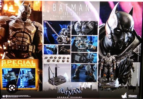 已可取貨 訂單 Hottoys Hot toys Batman XE suit with bonus parts VGM B DC the dark knight Arkham Knight