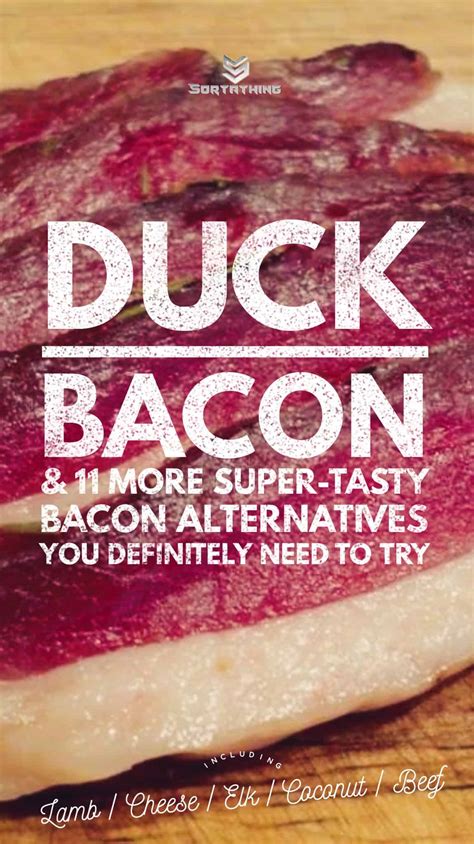 11 Delicious Bacon Substitutes (it Doesn't Need To Be Pork!) - Sortathing