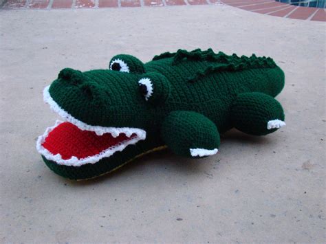 Crochet Alligator Free Pattern