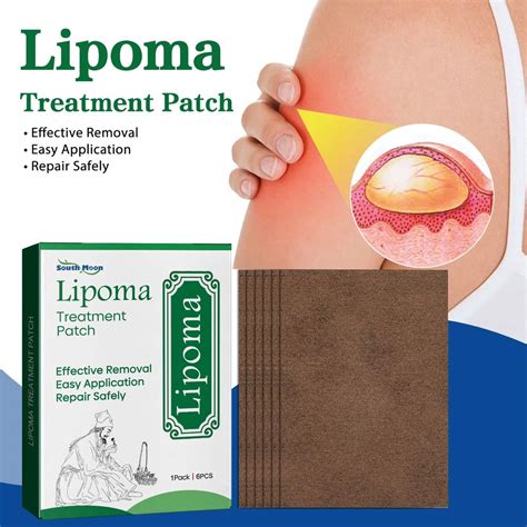 Lovkor 6pcs Lipoma Removal Patch Herbal Lipoma Removal Patch Fat Knot