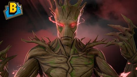 Evil Groot Betrays The Avengers Fortnite Youtube