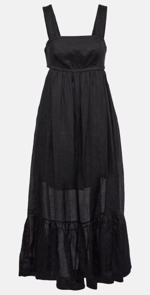 Zimmermann Ramie Midi Dress