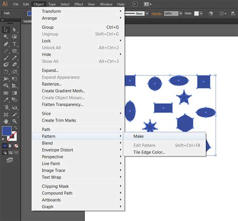 Cómo crear patrones sin fisuras en Adobe Illustrator