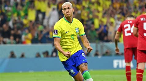 Qatar Richarlison Anota Primeros Goles De Brasil En El Mundial