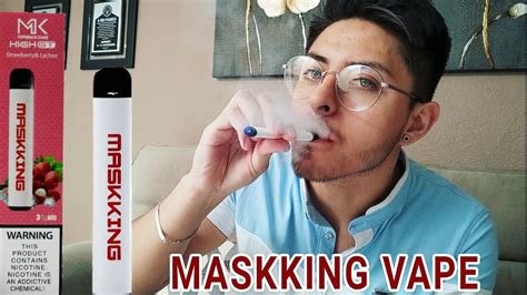 Vaporizador Maskking Sabe Bien Sabor Precio Duración Y Más Youtube