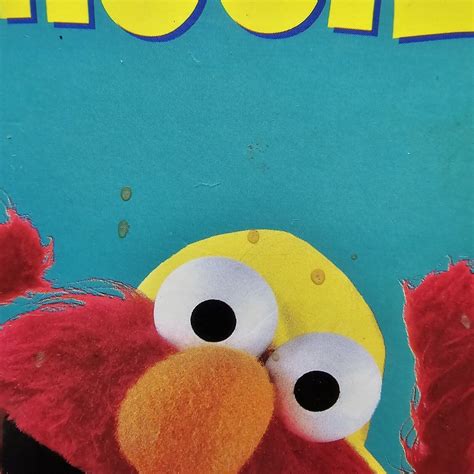Sesame Street Elmocize Vhs 1996 74644977332 Ebay