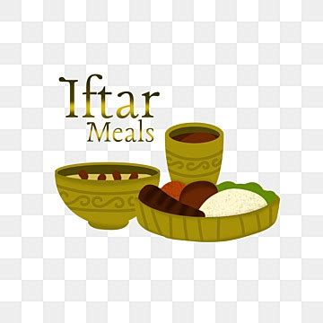 Iftar Ramadan White Transparent Iftar Ramadan Greeting With Foods