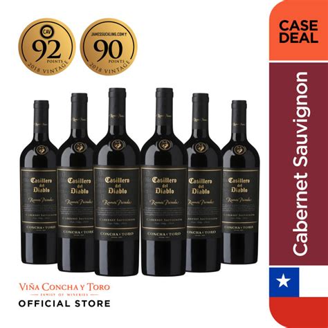 Casillero Del Diablo Reserva Privada Cabernet Sauvignon 750ml X 6