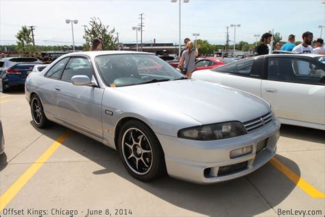 Silver R33 Nissan Skyline Coupe