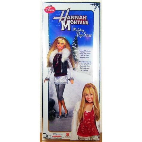 Disney S Hannah Montana Holiday Pop Star Doll 2008 Free Shipping Ebay