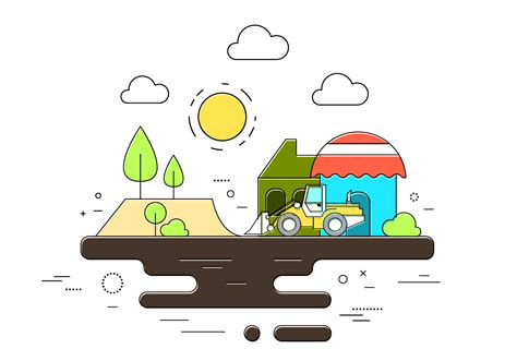 Construction Vector Illustration 126456 Vector Art at Vecteezy