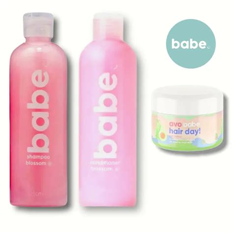 Babe Formula Shampoo And Conditioner Blossom Scent 250 Ml With Avo Babe