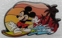 PP164884 Loungefly Mickey Surfing Mickey And Friends Sunset Beach Mystery Hot Topic
