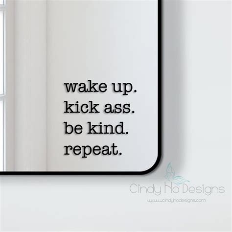 Wake Up Kick Ass Etsy