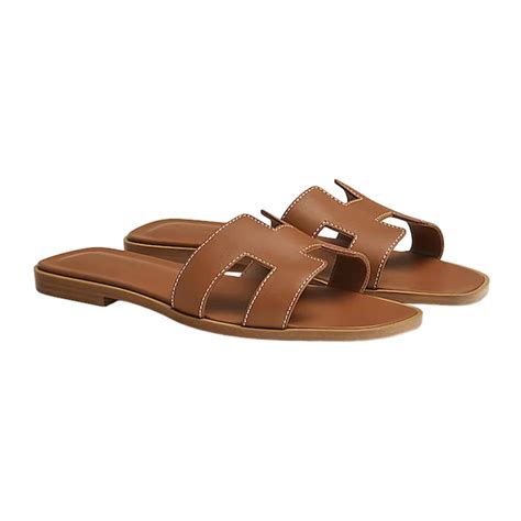 Hermes Oran Sandal Gold Box Calfskin LeatherHermes Oran Sandal Gold Box