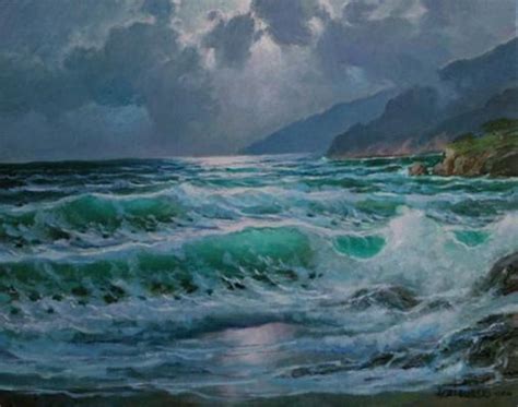 Seascapes Paintings By Alexander Dzigurski Art And Design