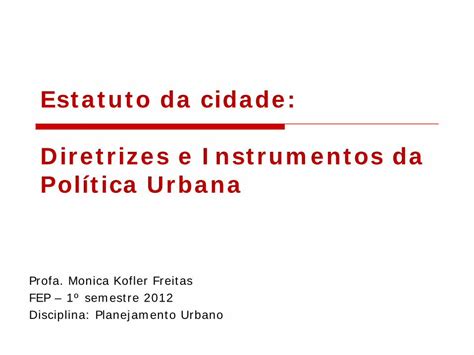 PDF Estatuto Da Cidade Pdf DOKUMEN TIPS