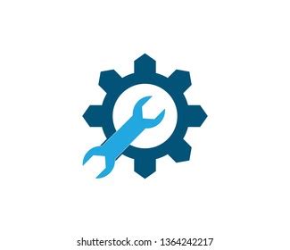 Auto Service Logo Vector Stock Vector (Royalty Free) 1364242217 ...