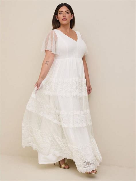 Best Plus Size Beach Wedding Dresses Boho Casual Sexy