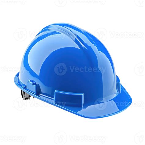 Safety First Blue Hard Hat on transparent background. 57007267 PNG