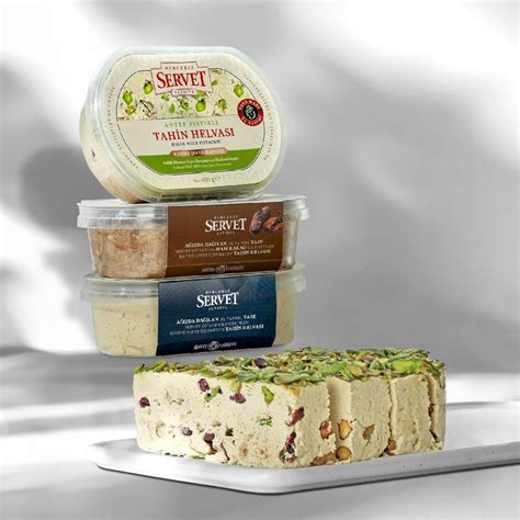 Mixed Tahini Halva 3 Pack 3x400g No Added Sugar Date Sweetened Gourmet