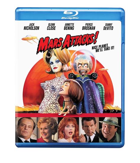 Mars Attacks Nicholson Jack Close Glenn Bening Annette Brosnan