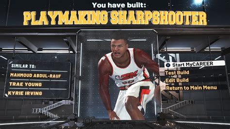 I Created The First Ever Playmaking Sharpshooter Build On Nba2k20 RARE