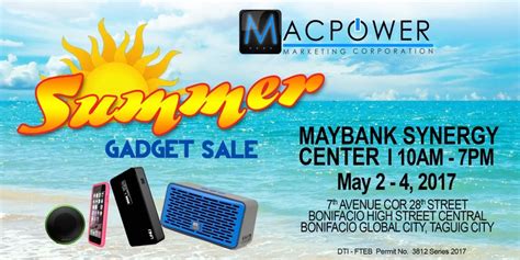 Manila Shopper Macpower Summer Gadget SALE At Maybank May 2017